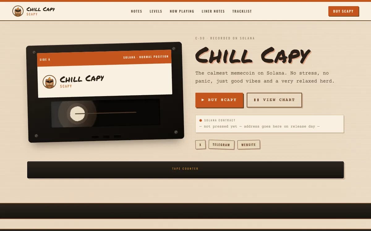 Mixtape template
